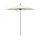 California Umbrella 7.5' Black Aluminum Market Patio Umbrella, Pacifica Natural 194061334898 - alternate 1